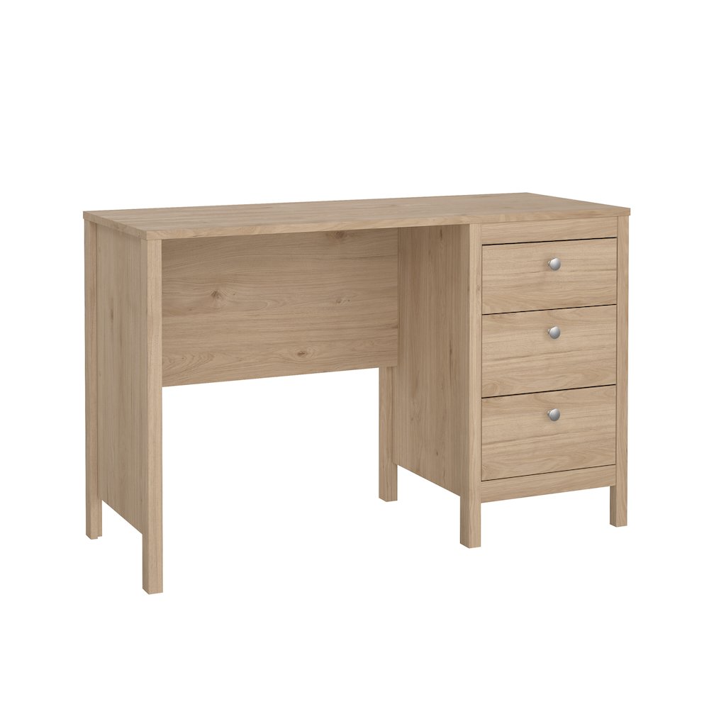 Home Office Writing Desk with 3 Storage Drawers