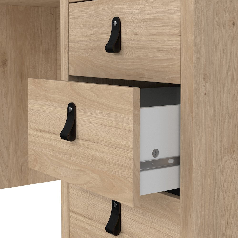 Home Office Writing Desk with 3 Storage Drawers