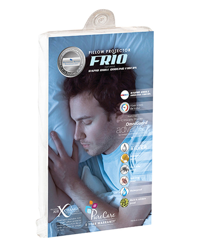 FRíO Pillow Protector Standard, White