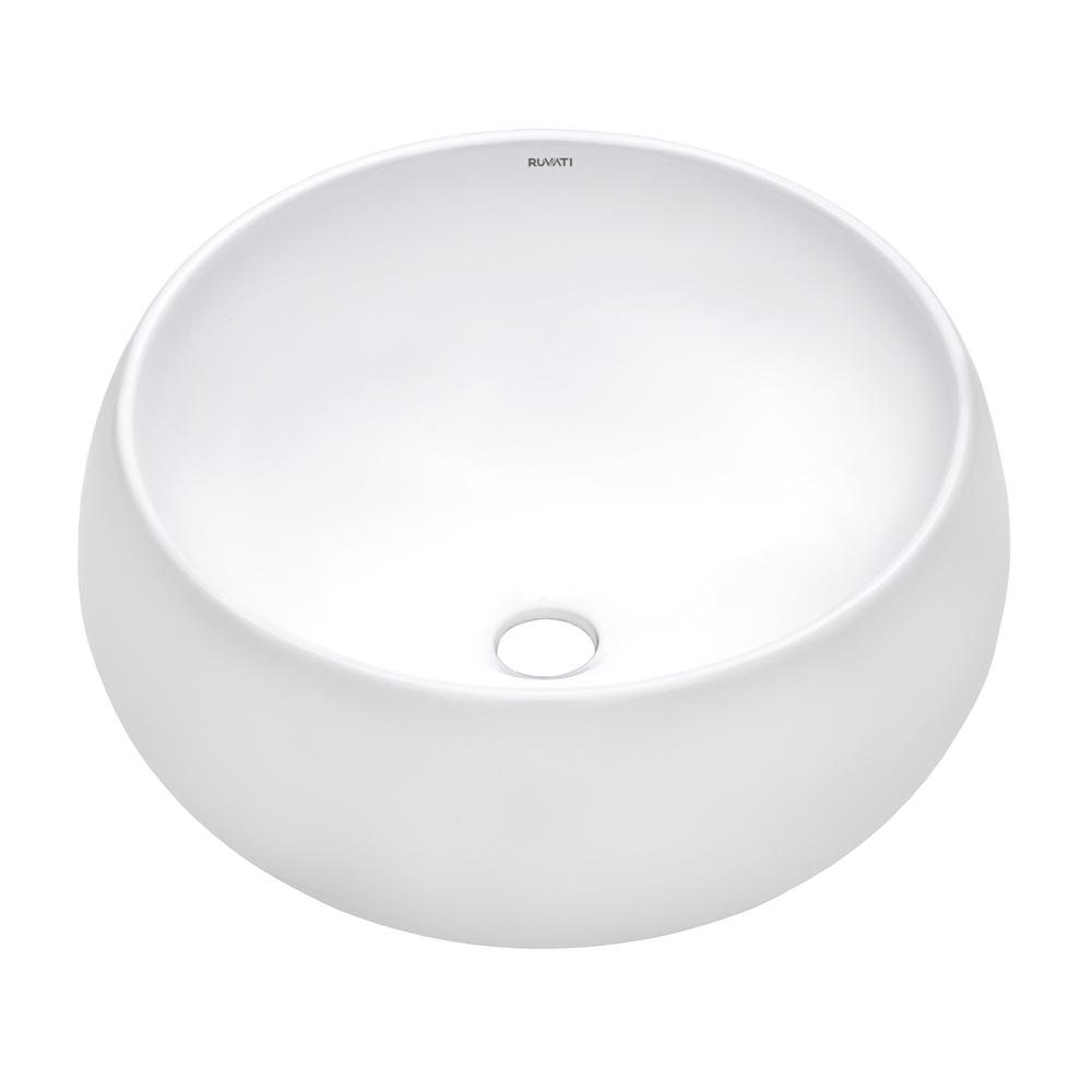 Ruvati 16 inch Bathroom Vessel Sink