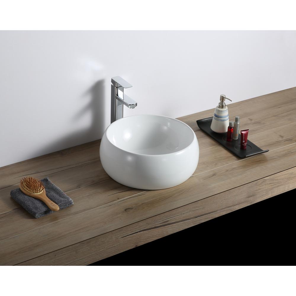 Ruvati 16 inch Bathroom Vessel Sink