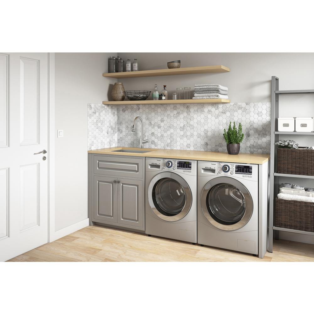 Ruvati 23" x 18" x 12" Deep Laundry Utility Sink Undermount 16 Gauge