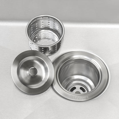 Ruvati 23" x 18" x 12" Deep Laundry Utility Sink Undermount 16 Gauge