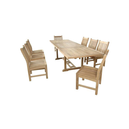 Bahama Rectangular Ext. Dining 9 Piece Set