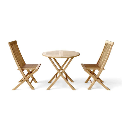 Avalon Chairs and Side Table 3 Piece Set