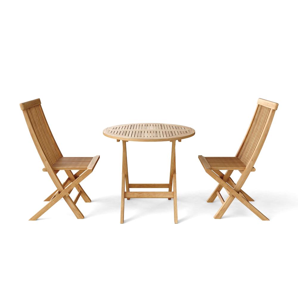 Avalon Chairs and Side Table 3 Piece Set