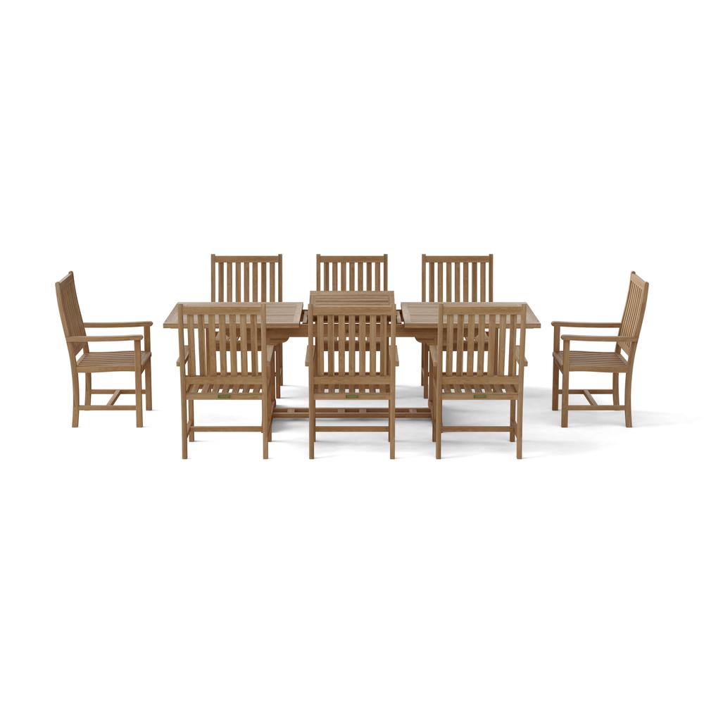 Rectangular Extension Dining 7 Piece Set