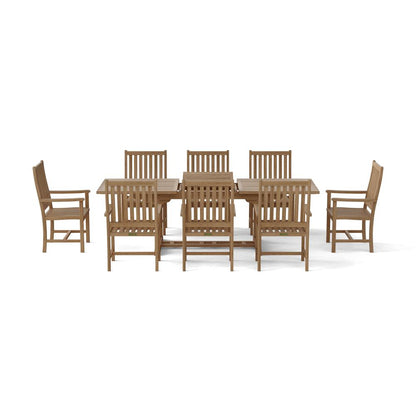 Rectangular Extension Dining 7 Piece Set