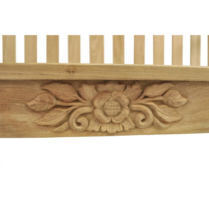 50" Round Rose Bench