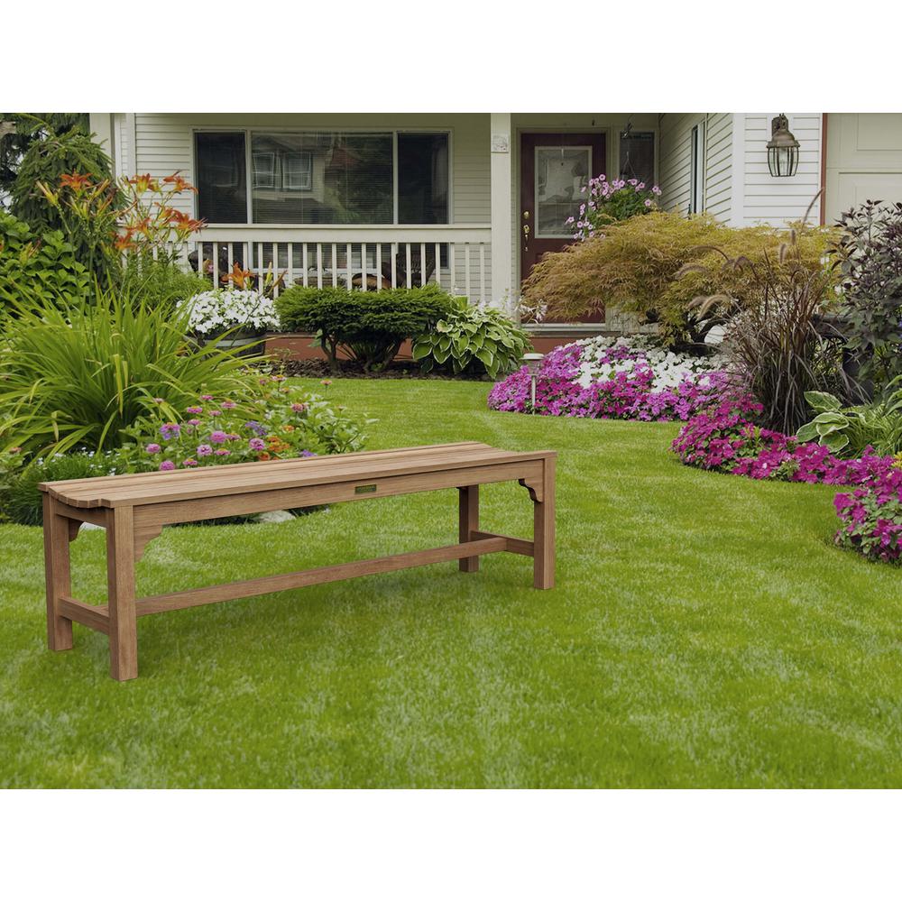 Hampton 3-Seater Backless Bench