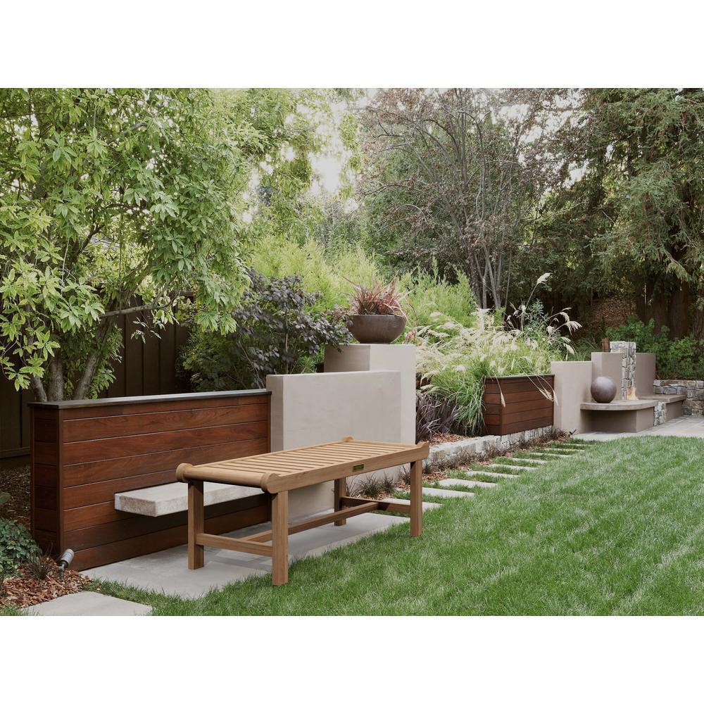 Cambridge 2-Seater Backless Bench