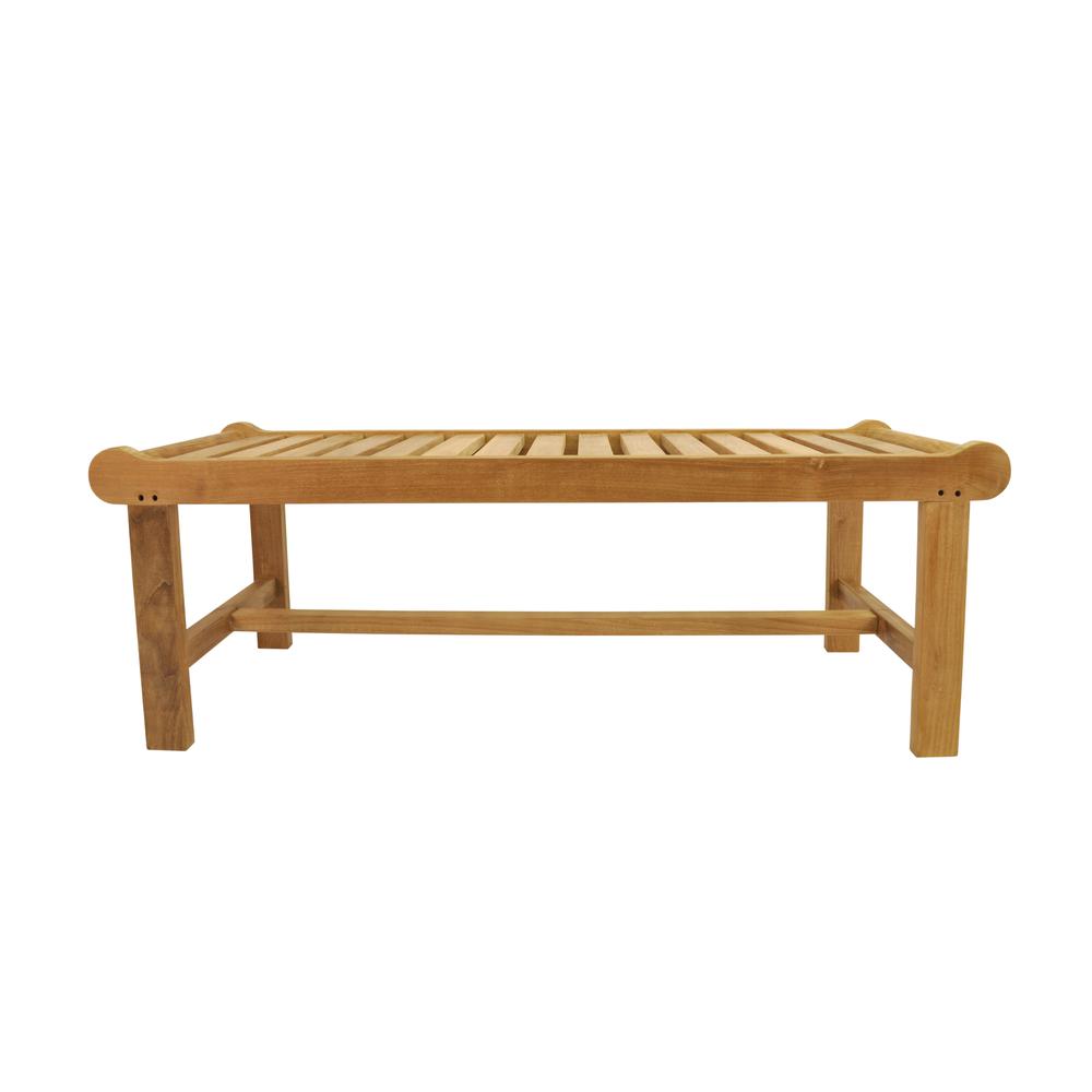 Cambridge 2-Seater Backless Bench