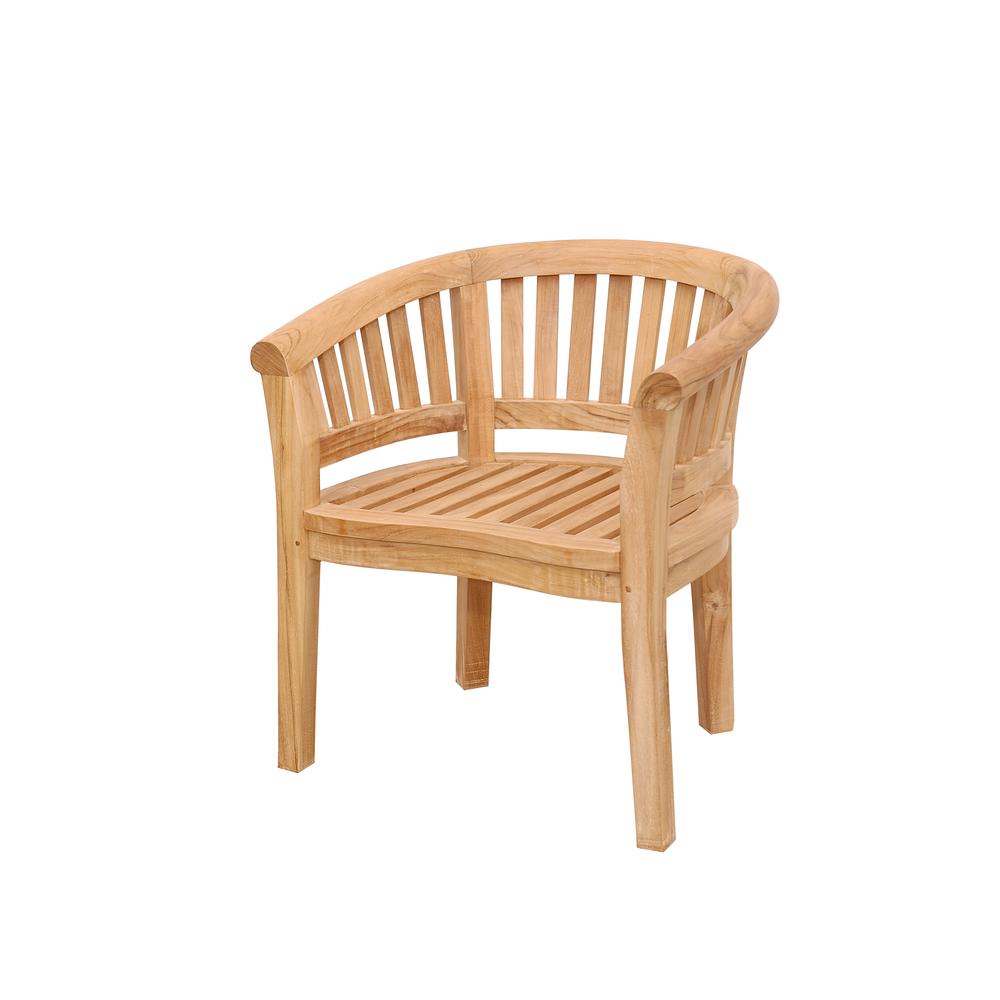 Curve Armchair Extra Thick Wood
