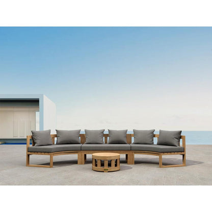 Circular Modular Deep Seating Set