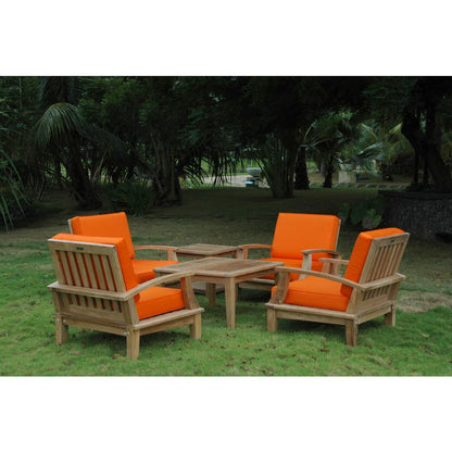 Brianna Deep Seating Armchair 5 Piece Set