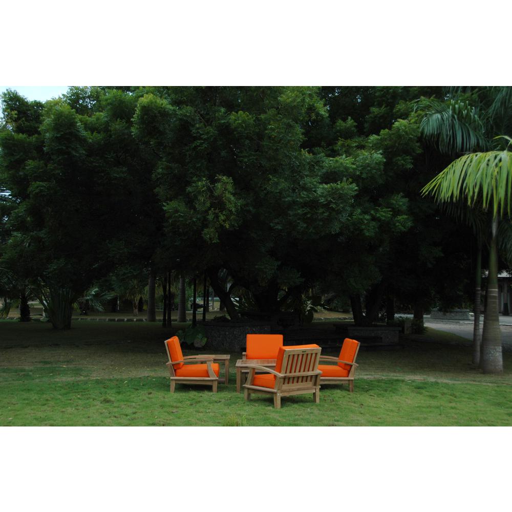 Brianna Deep Seating Armchair 5 Piece Set