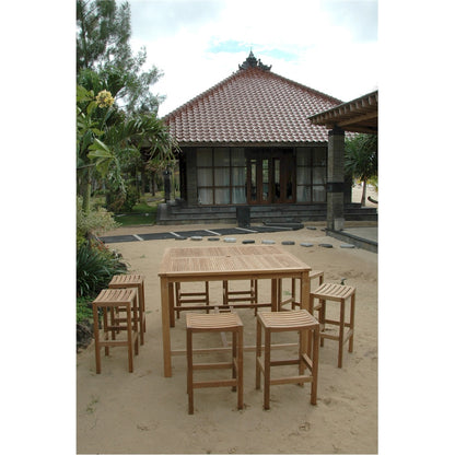 New Montego Chairs and Bar Table 9 Piece Set