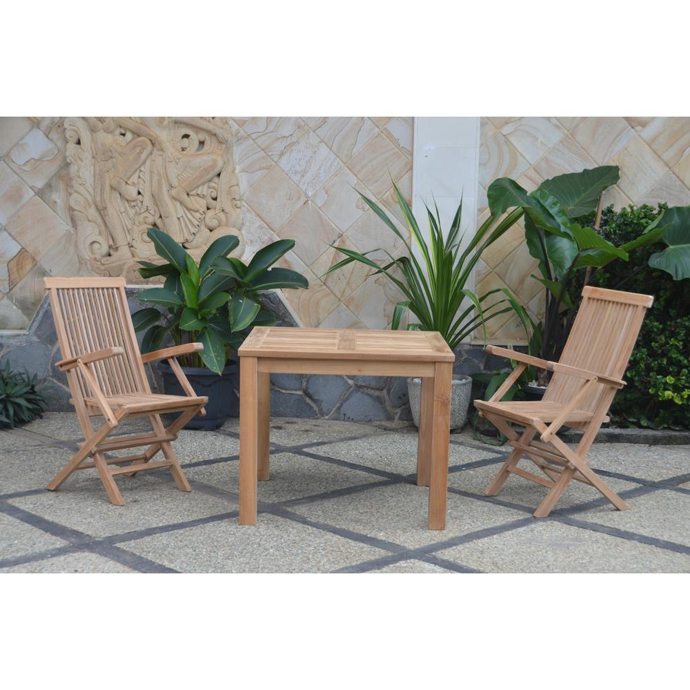 Bahama Square Bistro 3 Piece Set