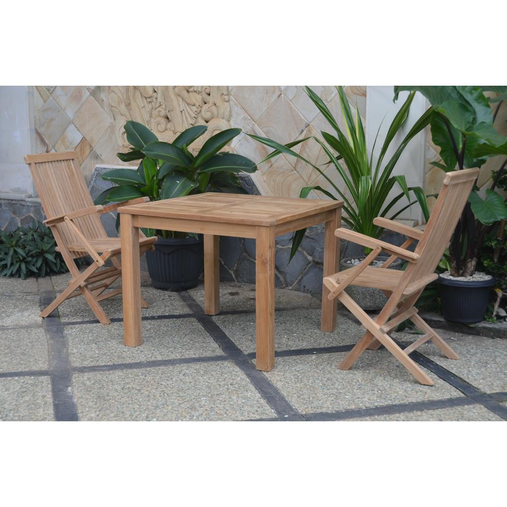 Bahama Square Bistro 3 Piece Set