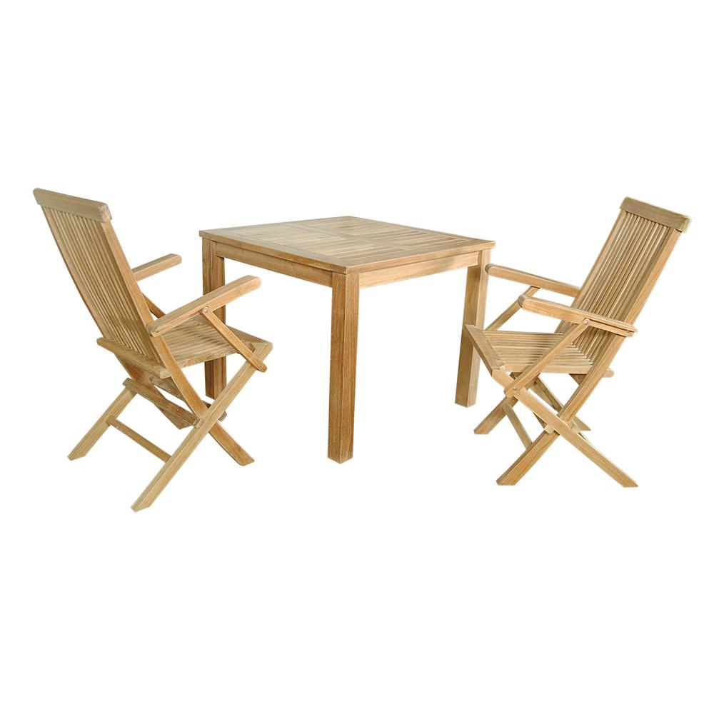 Bahama Square Bistro 3 Piece Set