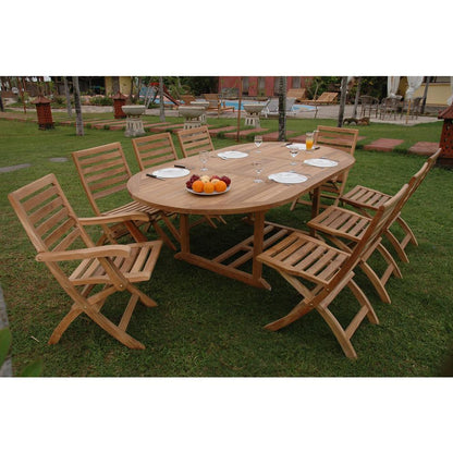 Oval Extension Dining 7 Piece Set