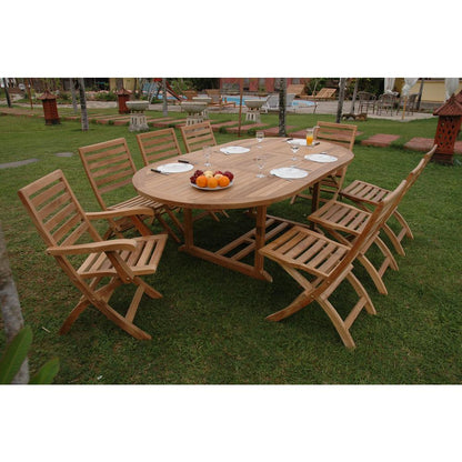 Oval Extension Dining 7 Piece Set