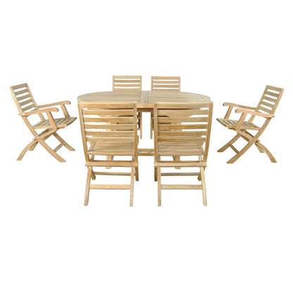 Oval Extension Dining 7 Piece Set