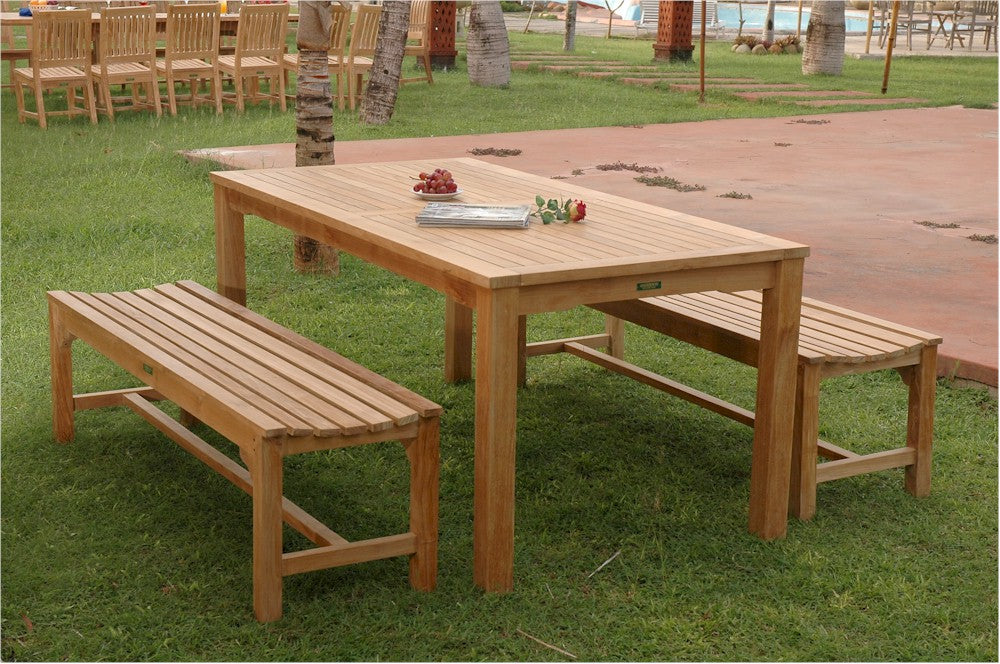 Bahama Rectangular Dining 3 Piece Set