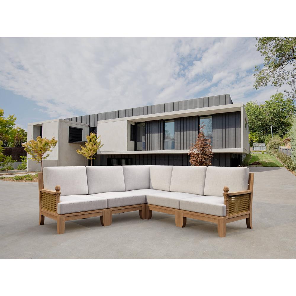 Luxe Modular Deep Seating 5 Piece Set