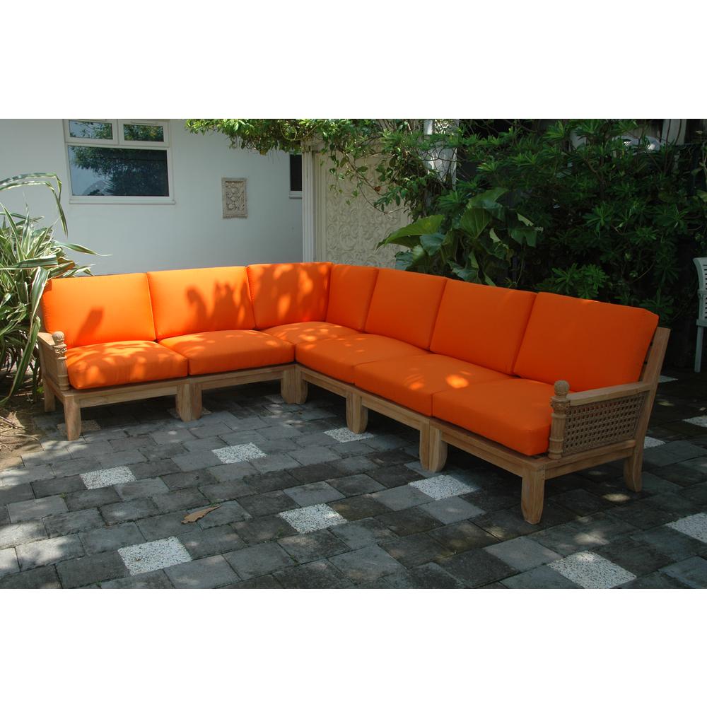 Luxe Modular Deep Seating 6 Piece Set