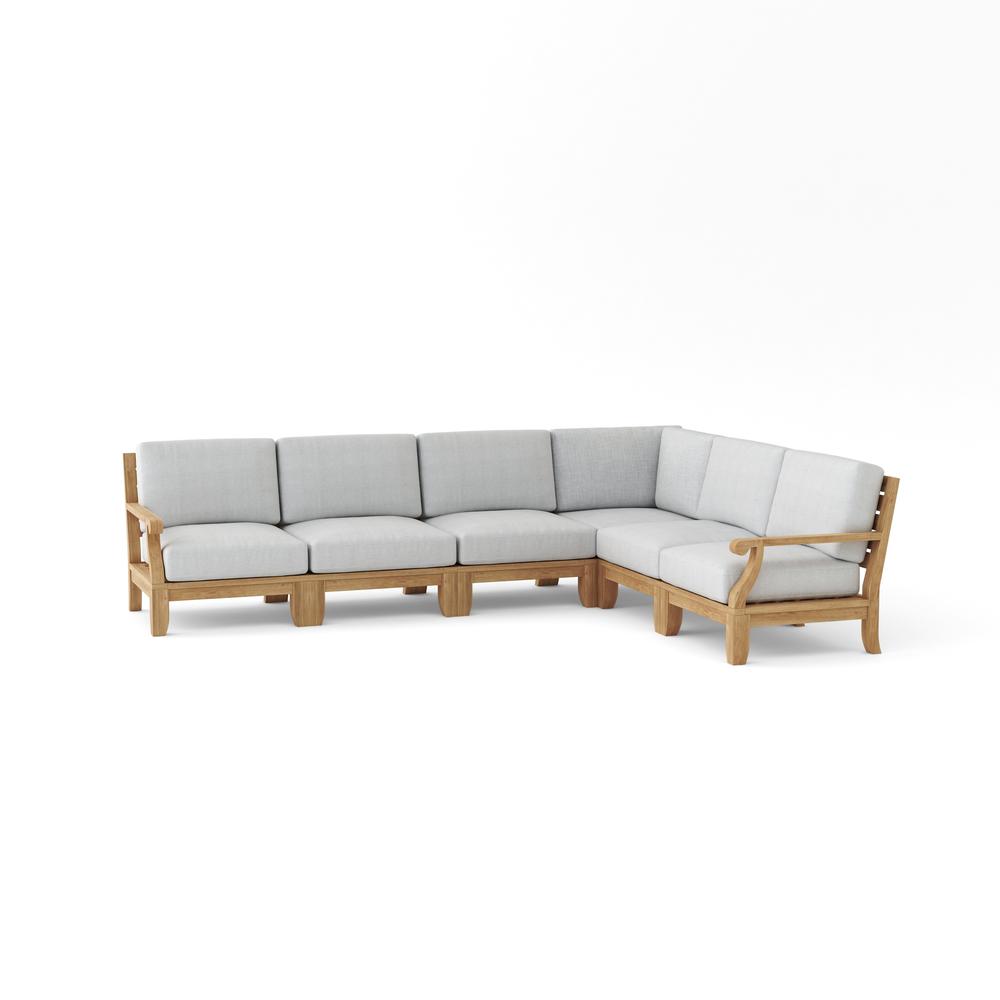 Riviera Luxe Modular Deep Seating 6 Piece Set