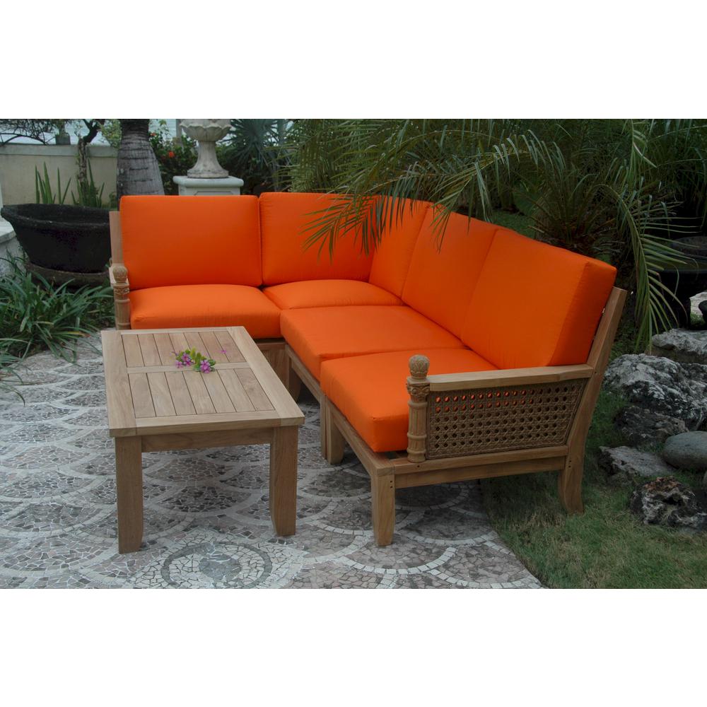 Luxe Modular Seating 5 Piece Set