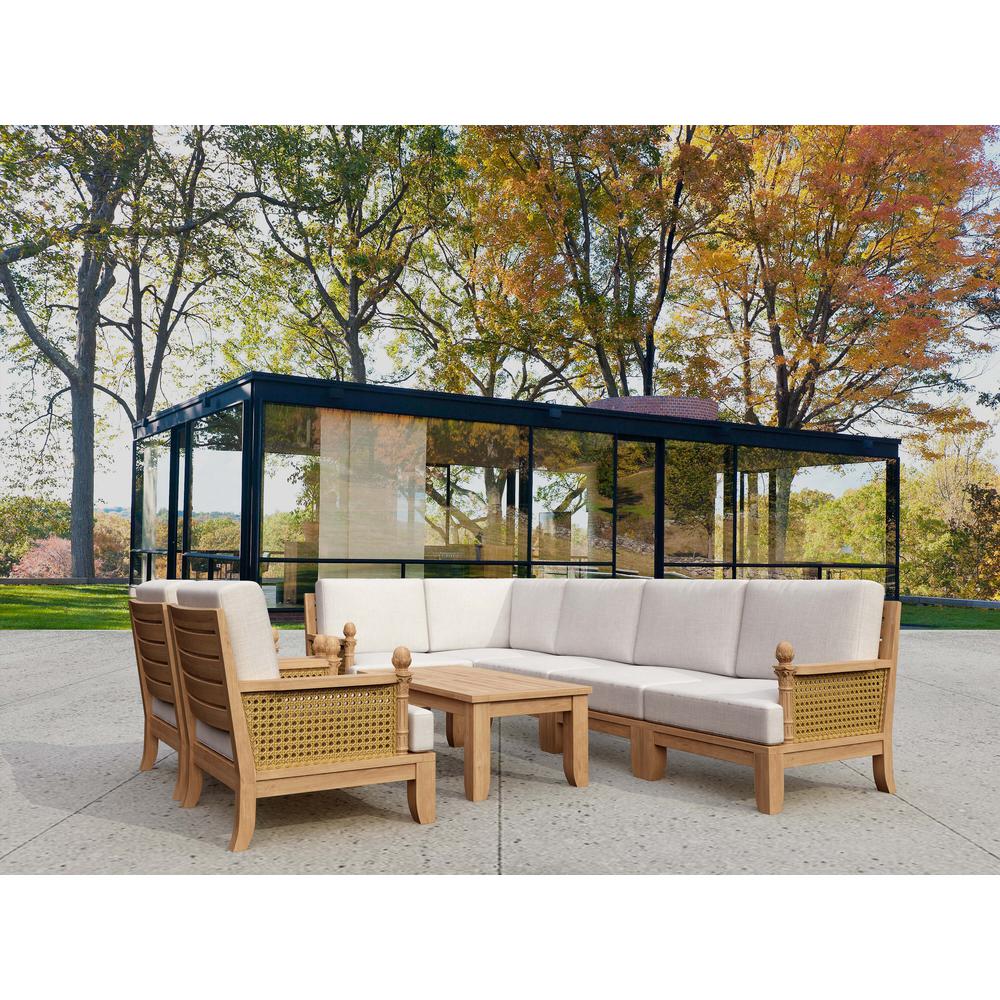 Bahama Oval Extension Dining 7 Piece Set