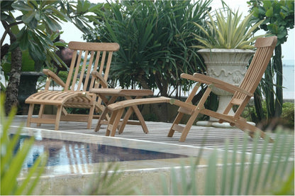 Royal Steamer Armchair 3 Piece Set