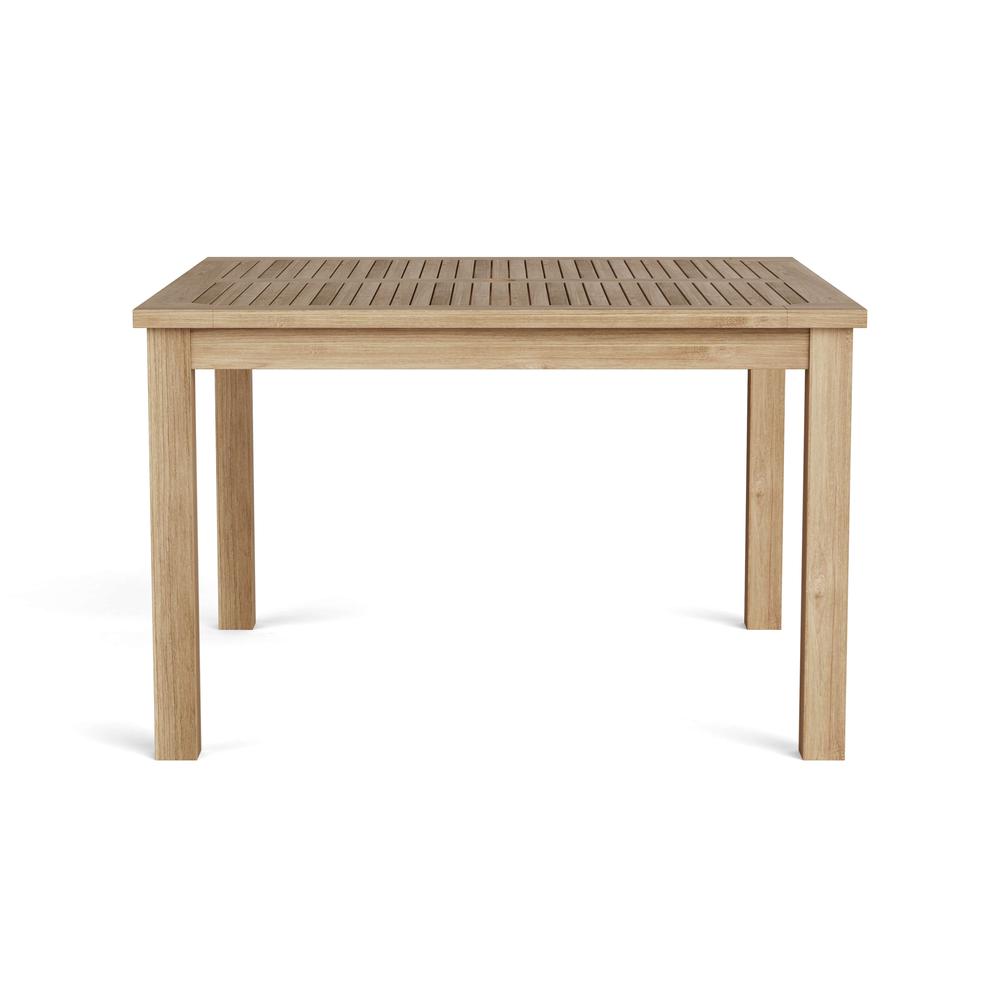 Windsor 47" Square Table Small Slats