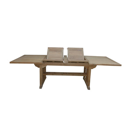 Sahara 106" Rectangular Double Ext. Table