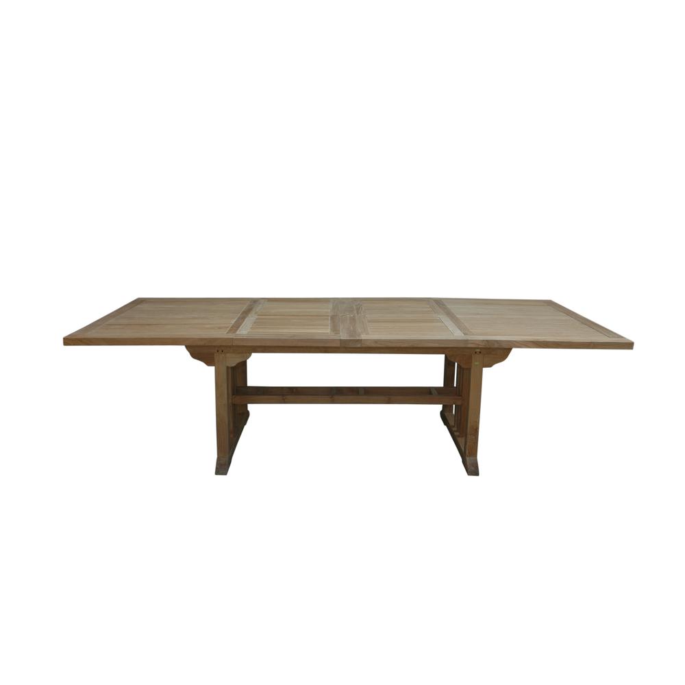 Sahara 106" Rectangular Double Ext. Table
