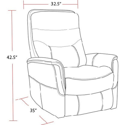 Azure Recliner Chairs Set of 2 – Power Lift Recliner with Headrest