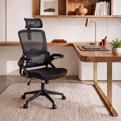 Mesh Office Chair, Breathable Black Task Chair for Home Office or Study