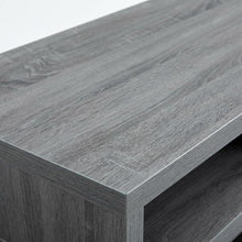 Adjustable TV Stand Console in Black with Sturdy Metal Frame, Cable Management