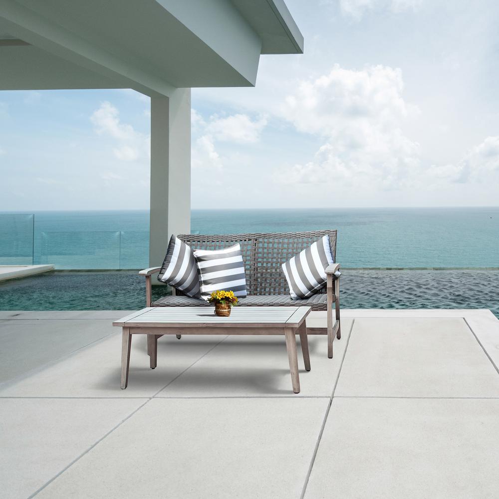 Monterosso 2 Piece Sofa and Table Seating Set