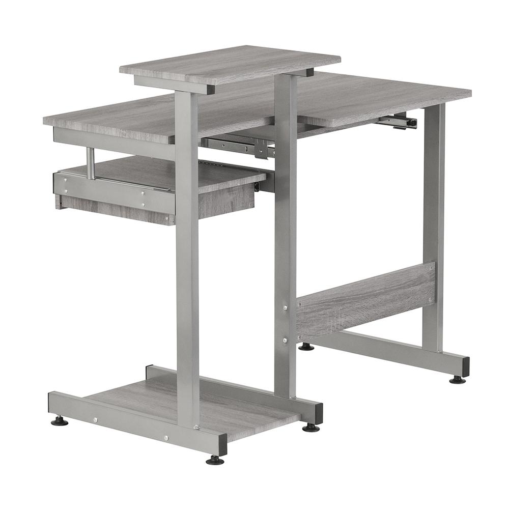 Complete Computer Workstation Desk, Gray