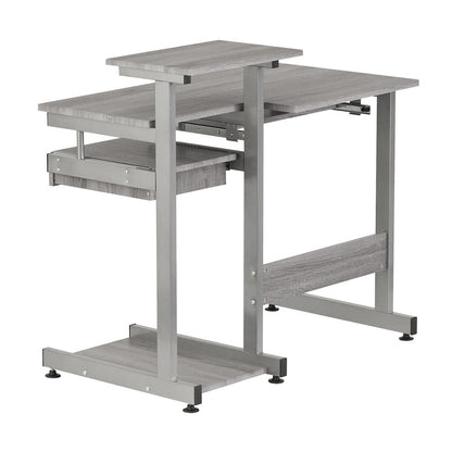 Complete Computer Workstation Desk, Gray
