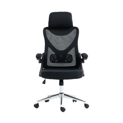 Office Chair with Lumbar Support & Adjustable Headrest