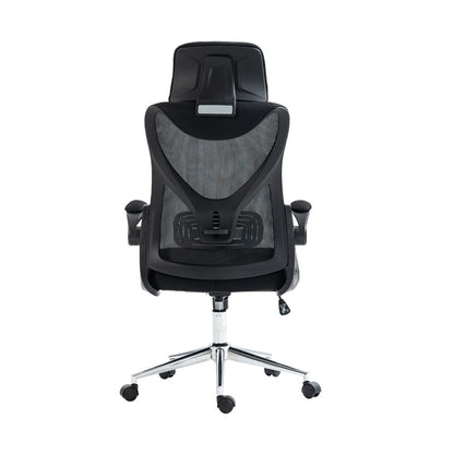 Office Chair with Lumbar Support & Adjustable Headrest