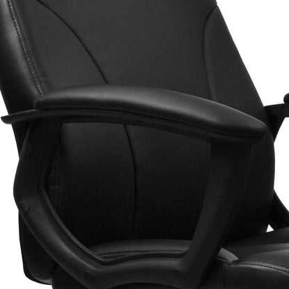 Medium Back Executive Office Chair. Color: Black