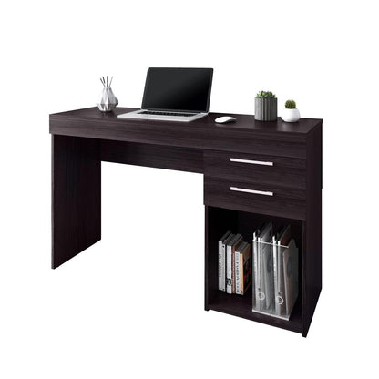 Techni Mobili Home Office White Workstation with Storage