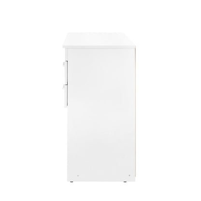 Techni Mobili Home Office Workstation with Storage, White