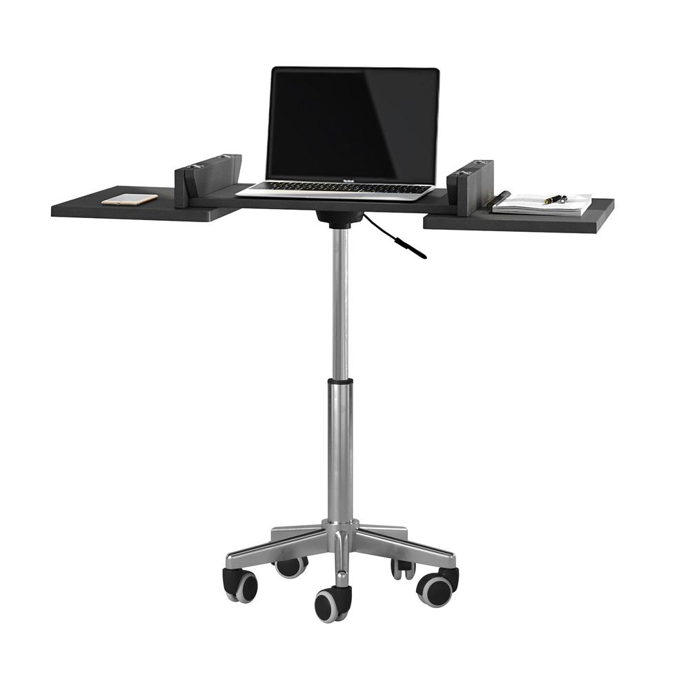 Folding Table Laptop Cart. Color: Graphite