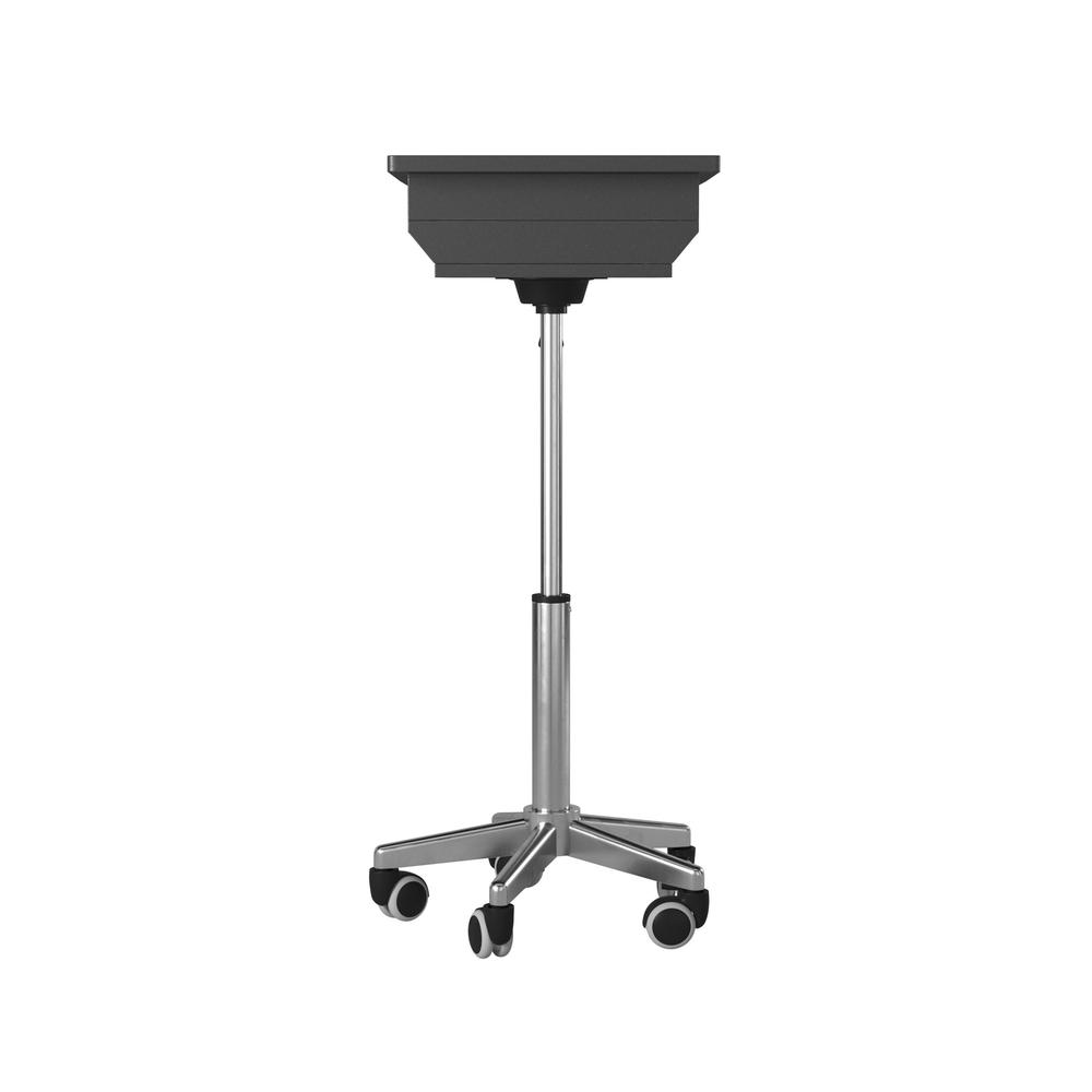 Folding Table Laptop Cart. Color: Graphite